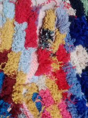 Load image into Gallery viewer, Textile Treasure: Vintage Berber Bouchouite Carpet - A Statement Piece for Your Home
