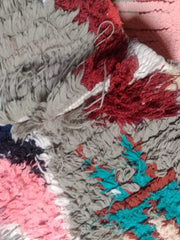 Load image into Gallery viewer, Bohemian Dreams: One-of-a-Kind Moroccan Bouchouite Rug, Berber handmade
