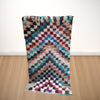 Colorful Charm: Vintage Moroccan Bouchouite Rug for a Unique Statement | 126cm x 212cm In Stock