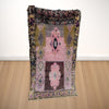 Moroccan Tapestry: Custom Vintage Bouchouite Rug, Crafted with Passion | 100cm x 184cm In Stock