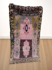 Load image into Gallery viewer, Moroccan Tapestry: Custom Bouchouite Rug, Crafted with Passion
