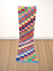 Load image into Gallery viewer, Rustic Elegance: Personalized Moroccan Bouchouite Rug for a Distinctive Home
