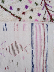 Load image into Gallery viewer, handmade furniture, contemporary Amazigh rug, boho rug, tapis berbere, handwoven rug, bedroom rug
