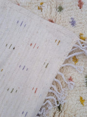 Load image into Gallery viewer, Berber wool rug, boho chic rug, home furniture, white design Berber carpet
