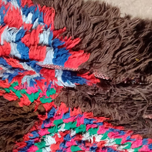 black bouchrouite rugs, tribal colorful bouchrouit rugs, vintage runner rugs, carpet boucherouite