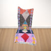 Wanderlust Wonder: Vintage Unique Berber Vintage Bouchouite Rug - Moroccan Boho Vibes | 65cm x 290cm In Stock