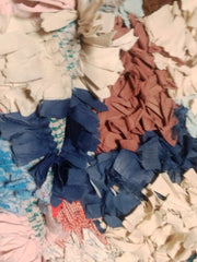 Load image into Gallery viewer, Eclectic Charm: Unique Berber Bouchouite Vintage Carpet - Moroccan Art for Your Floors
